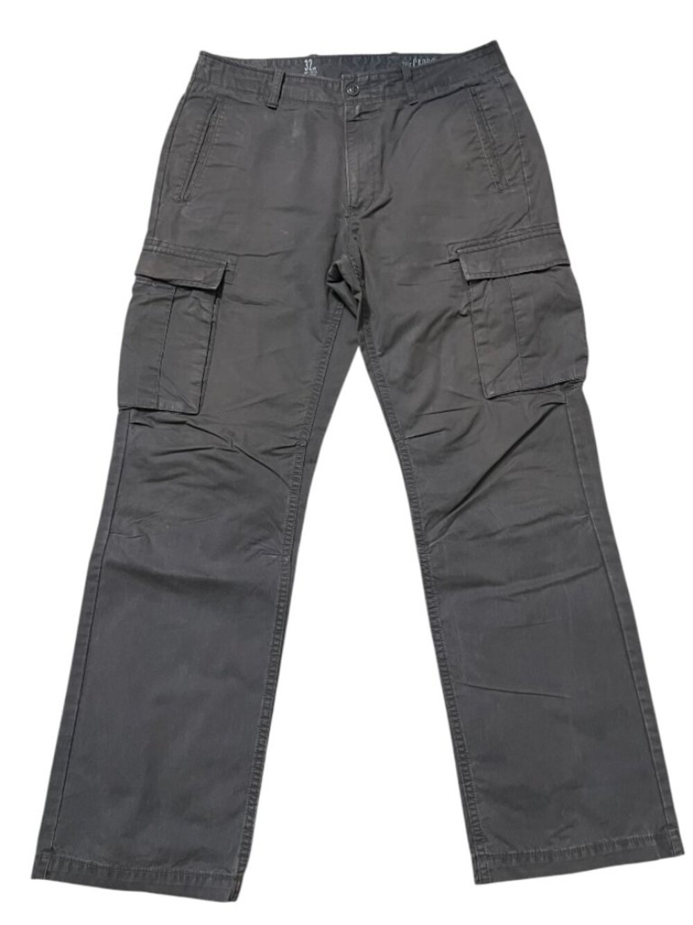 GAP Cargo Pants Mens 32x30 Gray Tactical Utility Workwear Cotton Straight Leg
